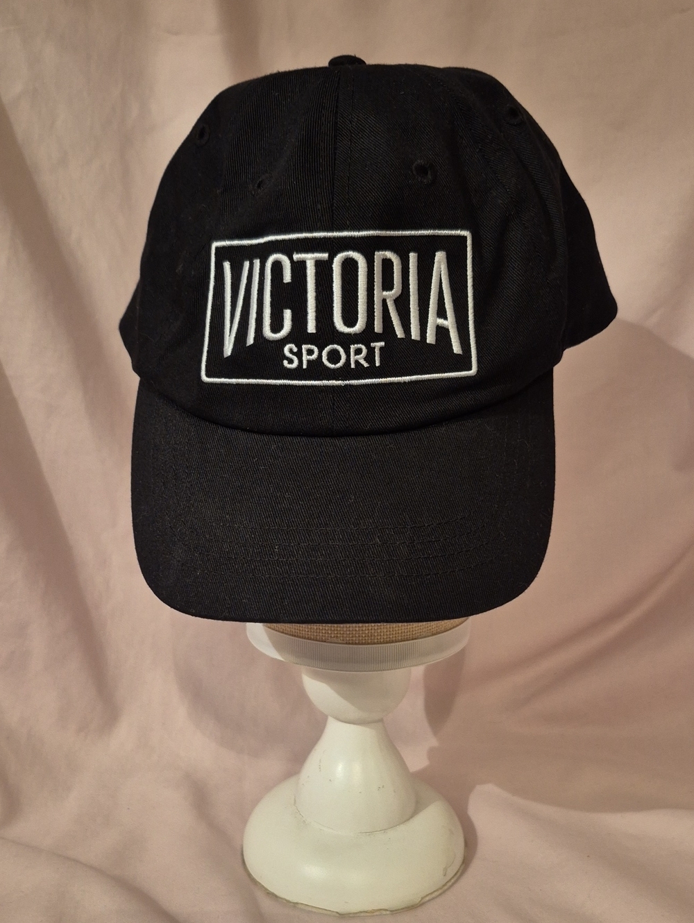 NWOT Victoria Sport Women's Black Logo Baseball Cap